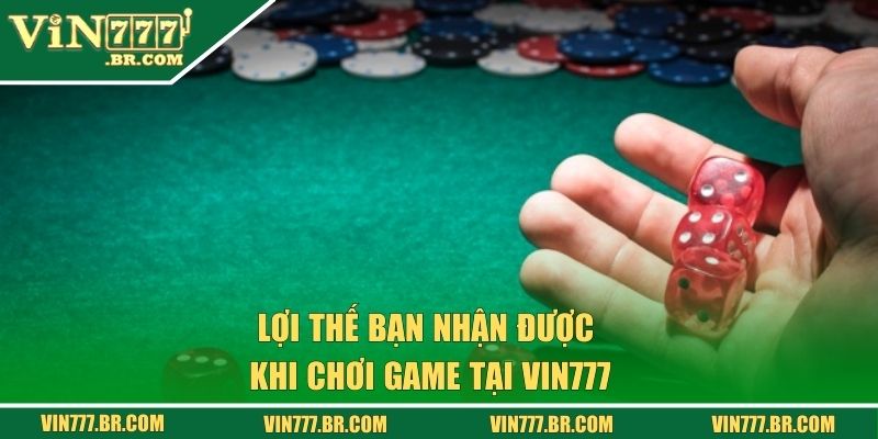 Tài Xỉu Tại Vin777: Lắc Là Thắng, Cơ Hội Trong Tầm Tay 2 Lợi thế bạn nhận được khi chơi game tại Vin777